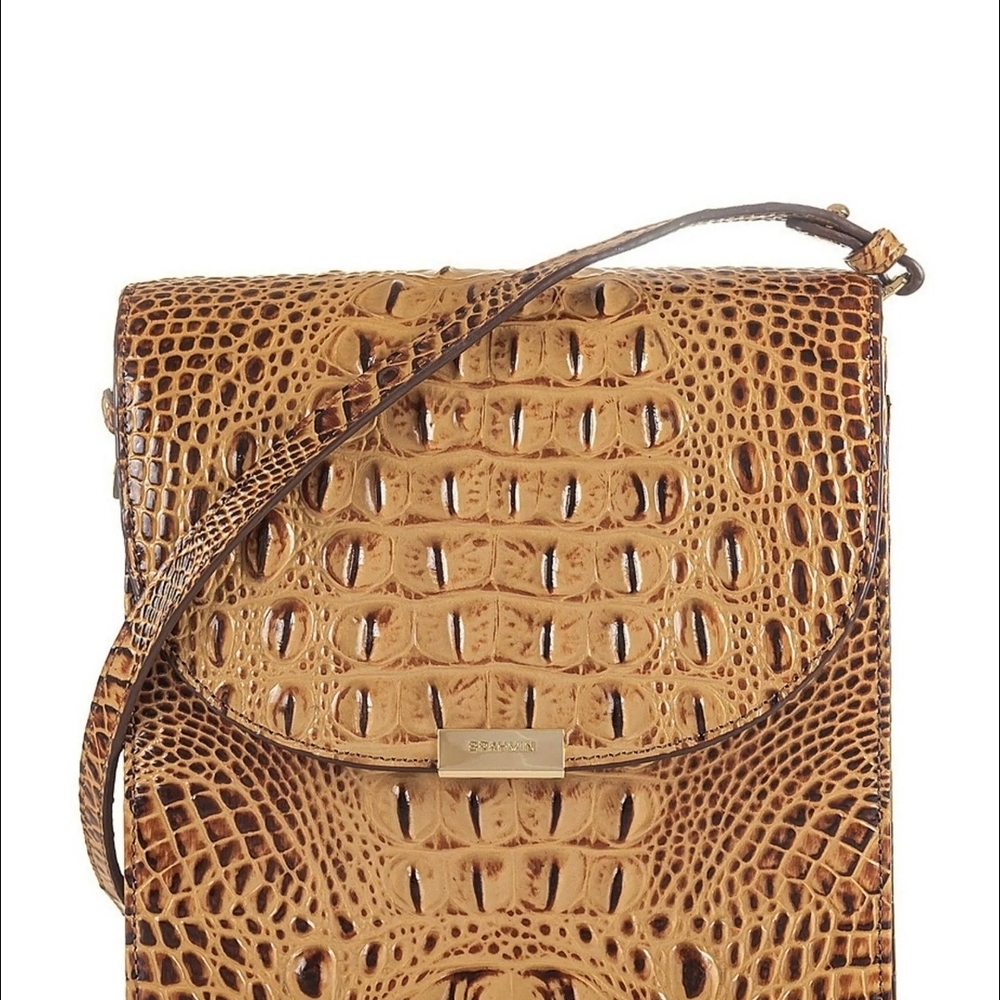 Brahmin Kimmie Toasted Melbourne Crossbody – MSRP$245 - NEW